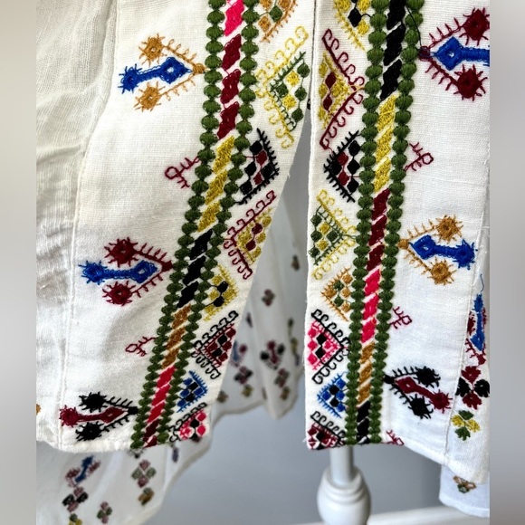 Free People Light It Up Embroidered Tunic Dress - Picture 13 of 14